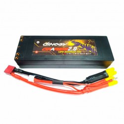 Аккумулятор Dinogy G2.0 Li-Po 6500mAh 7.4V 2S 70C Hardcase T-Plug