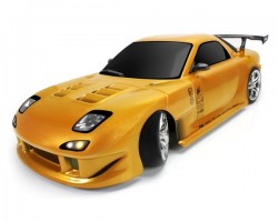 Шоссейный автомобиль Team Magic E4D Mazda RX-7 1:10 для дрифта золотой