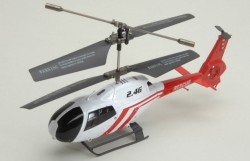 Вертолет UDIRC U812W 235мм, 3CH, электро, 2,4ГГц, гироскоп, бело-красный (Metal RTF version)