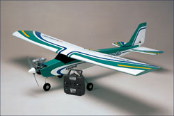 Самолёт CALMATO Trainer 40 GREEN, Readyset, ДВС, 1300mm (Kyosho, 11212G)