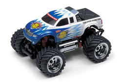 MINI-Z Monster Mad Force 2WD, 1:24, электро, бело-синяя, L=170мм (Kyosho, 30081T2)