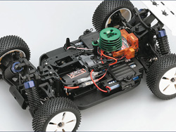 MINI Inferno Half 8 Plus wo/TX, 1:16, 4WD, электро, L=260mm (Kyosho, 30121P-B)