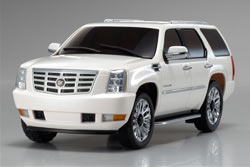 MINI-Z Overland Cadillac Escalade, 2WD, 1:24, электро, белый (Kyosho, 30274W)