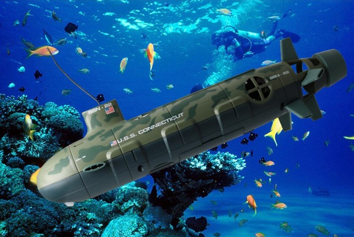 подводная лодка на радиоуправлении