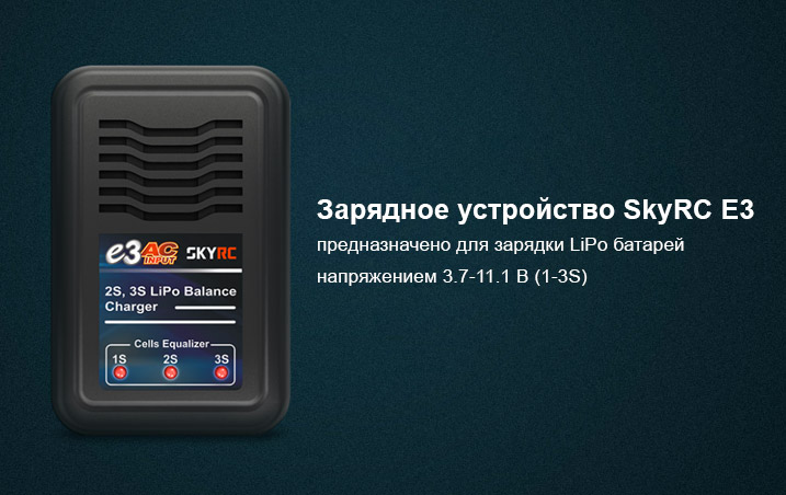 Зарядное устройство SkyRC E3