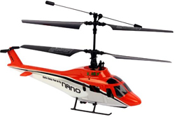 Вертолёт NANO 2.4Ghz RTF MODE2 Canopy в алюминиевом кейсе (E-SKY, 002847 Red)