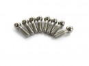 Винты Ball Head M5 1/10 8шт. (Himoto, 02152)