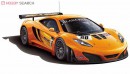 Автомобиль 1:24 Fujimi Mclaren MP4/12C GT3