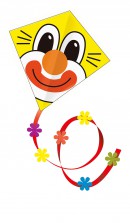 Ромбовидный воздушный змей Клоун