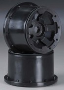 Диски 1/5 Pro-Line Desperado Black / Black Bead-Loc Rear 5B (2) (2707-03PL)