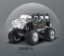 Джип Great Wall Toys Hummer микро (хаки зеленый)