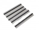Контактні піни 90 Degree Pin Header 2.54mm Pitch (30 x 5шт)