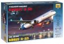 Сборная модель Звезда самолет «Аэробус А-321» 1:144