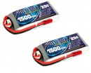Акумулятор Fullymax 7.4V 1500mAh Li-Po 2S 25C JST (2 шт.)