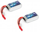 Акумулятор Fullymax 7.4V 350mAh Li-Po 2S 25C JST (2 шт.)
