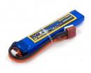 Аккумулятор для страйкбола Dinogy Li-Pol 7.4V 2S 1000mAh 25C 11.5х20х103мм T-Plug