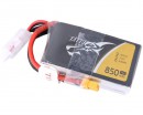 Аккумулятор Tattu LiPO 11,1 B 850 мАч 3S 75C (TA-75C-850-3S1P-XT30)