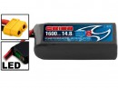Акумулятор Team Orion 14.8V (4S) 1600mah JST XH Li-Po 75C SoftCase XT60 Racing Drone Battery