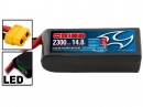 Акумулятор Team Orion 14,8В (4S) 2300mah XT60 штекер Li-Po 55C SoftCase XT60 Racing Drone Battery