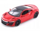 Колекційний автомобіль Maisto Acura NSX 1:24 червоний
