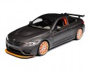 Колекційний автомобіль Maisto BMW M4 GTS 1:24 сірий металік