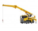 Автокран Bruder SCANIA - Liebherr 1:16 (жёлтый)