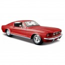 Автомодель (1:24) тисячу дев'ятсот шістьдесят сім Ford Mustang GT червоний
