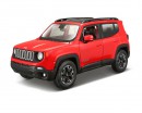 Колекційний автомобіль Maisto Jeep Renegade 1:24 (червоний металік)