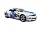 Колекційний автомобіль Chevrolet Camaro SS RS Police 1:24 (білий)