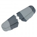 Горизонтальный стабилизатор Dynam для самолета Messerschmitt Bf.109 DY8951