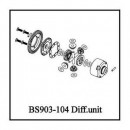 BSD Racing Блок дифференциала (BS903-104)