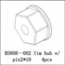 BSD Racing Фиксатор колеса с штифтом 2x10 мм 4 шт BS808T (BS808-002)