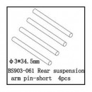 BSD Racing Штифт рычага задней подвески короткий 4 шт (BS903-061)