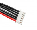 Балансировочный разъем 5S JST-XH c кабелем 10 см, 22 AWG, силикон (1шт)