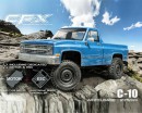 Автомобиль MST CFX Chevrolet C-10 KIT 1:10 4WD KIT