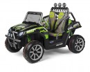 Двухместный детский электромобиль Peg-Perego Polaris Ranger RZR Green Shadow