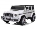 Двухместный детский электромобиль Kidsauto Mercedes-Benz G63 AMG 4WD Белый