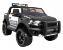 Детский электромобиль Kidsauto Ford Ranger Raptor Police с мигалками Черный