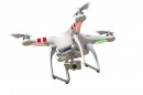 Квадрокоптер DJI Phantom 2 Vision + із петлею і камерою 14Мп, дві батареї, кейс, відеосигнал до 2км, управління до 2км