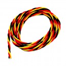 Сервопровод DYS AWG22 (скручений) (1 метр) (Hitec)