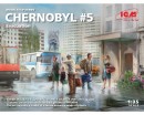 Збірні фігурки ICM Чорнобиль#5 Евакуація 1:35 (ICM35905)