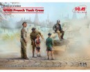 Збірні фігурки ICM Французський танковий екіпаж, IIСВ 1:35 (ICM35647)