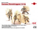Сборные фигурки ICM Немецкие штурмовые части, 1918 г. 1:35 (ICM35692)