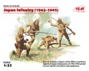 Збірні фігурки ICM Японська піхота, 1942-1945 рр. 1:35 (ICM35568)
