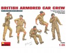 Збірні фігурки MiniArt Британський екіпаж бронеавтомобіля 1:35 (MA35069)