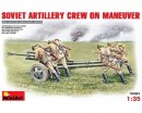 Сборные фигурки MiniArt Советский артиллерийский расчет на маневре 1:35 (MA35081)