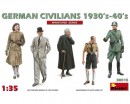 Збірні фігурки MiniArt Німецькі громадяни 1930-40 років 1:35 (MA38015)