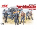 Сборные фигурки ICM Немецкие пилоты и техники Люфтваффе, 1939-1945 гг. 1:48 (ICM48082)