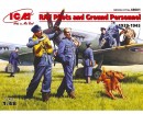 Сборные фигурки ICM Пилоты и техники RAF, 1939-1945 гг. 1:48 (ICM48081)