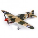 Літак FMS Mini Curtiss P-40 Warhawk 3X 2.4GHz RTF c 3-х осьовим гіроскопом (800mm) (FMS014-3X)